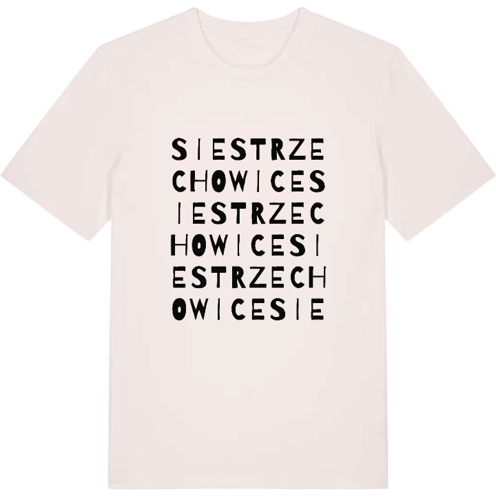 Siestrzechowice wordplay t-shirt – t-shirt from PinShirt