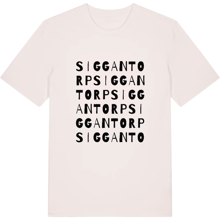 Siggantorp wordplay t-shirt – t-shirt from PinShirt