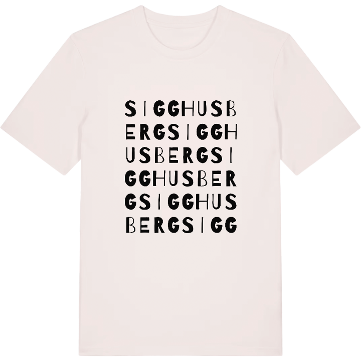 Sigghusberg wordplay t-shirt – t-shirt from PinShirt