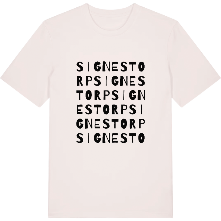 Signestorp wordplay t-shirt – t-shirt from PinShirt