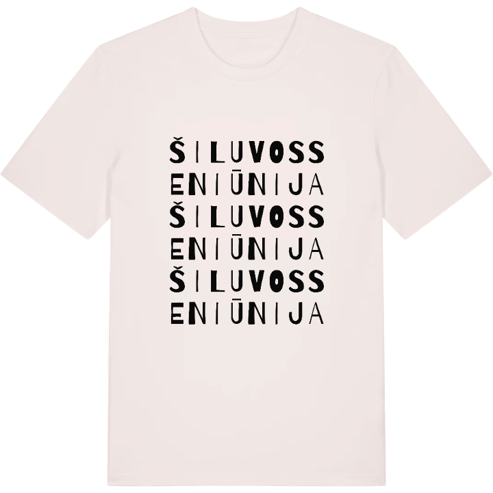 Šiluvos seniūnija wordplay t-shirt – t-shirt from PinShirt