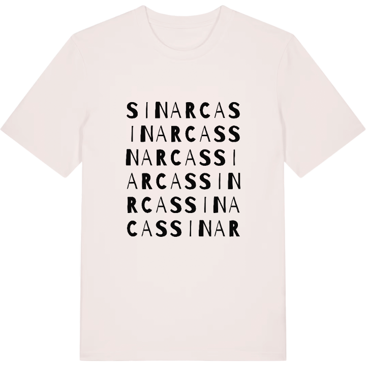 Sinarcas wordplay t-shirt – t-shirt from PinShirt