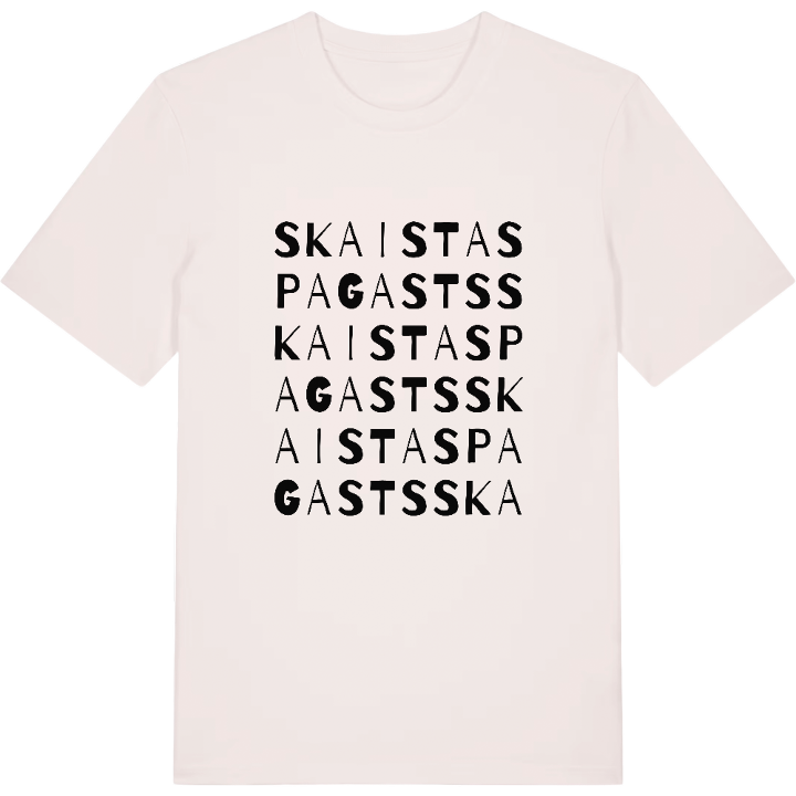 Skaistas pagasts wordplay t-shirt – t-shirt from PinShirt