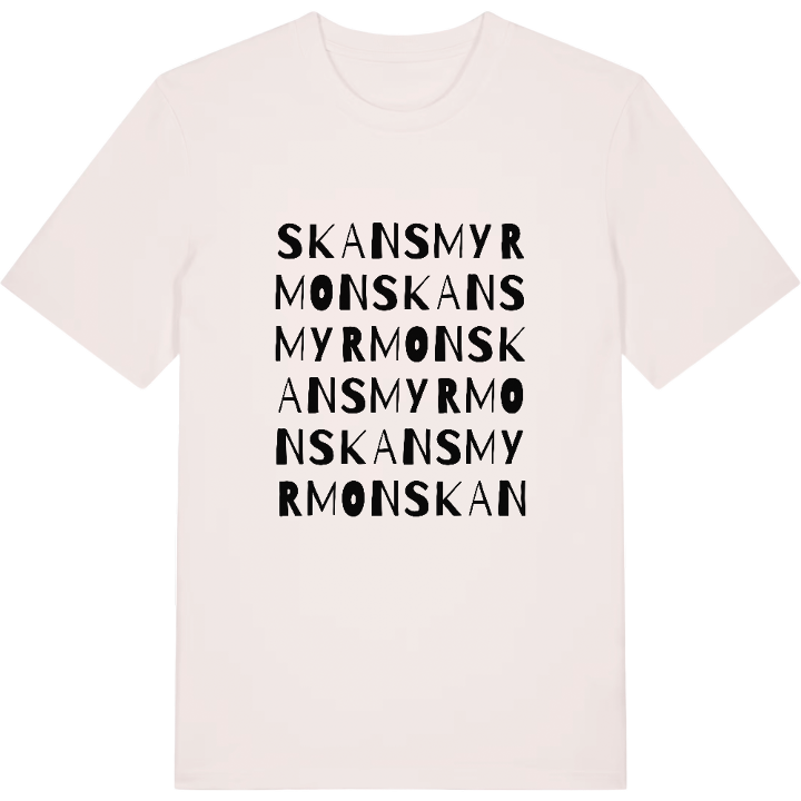 Skansmyrmon wordplay t-shirt – t-shirt from PinShirt