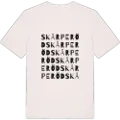 Skårperöd ordlek t-shirt
