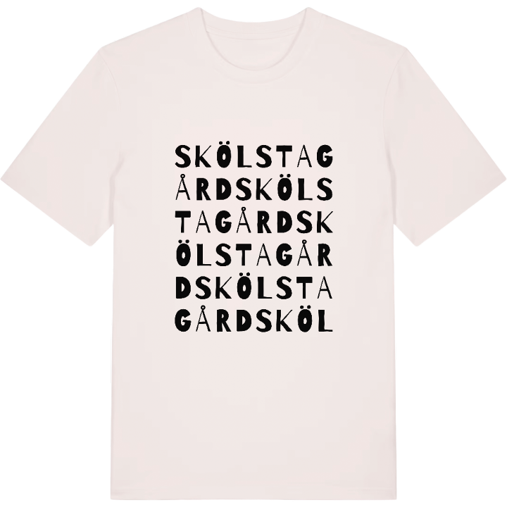 Skölsta gård wordplay t-shirt – t-shirt from PinShirt