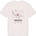 Skwierzyna map t-shirt