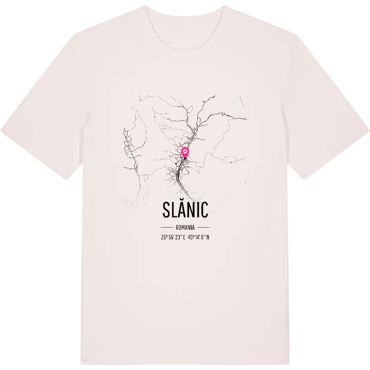 Slănic map t-shirt – t-shirt from PinShirt