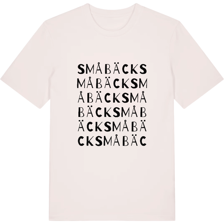 Småbäck wordplay t-shirt – t-shirt from PinShirt
