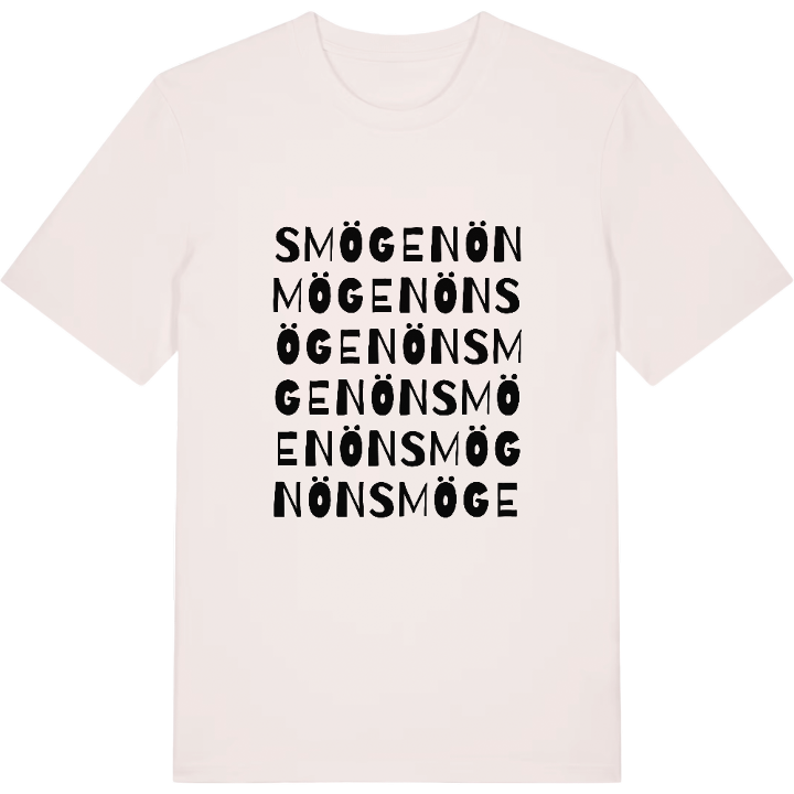 Smögenön wordplay t-shirt – t-shirt from PinShirt