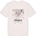 Södermalm karta t-shirt