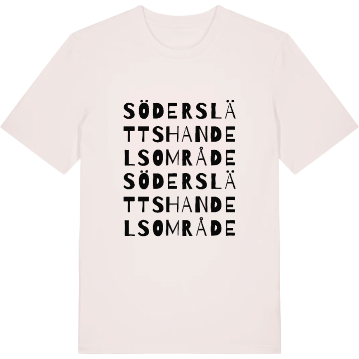 Söderslätts handelsområde wordplay t-shirt – t-shirt from PinShirt