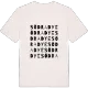 Södra Dye ordlek t-shirt