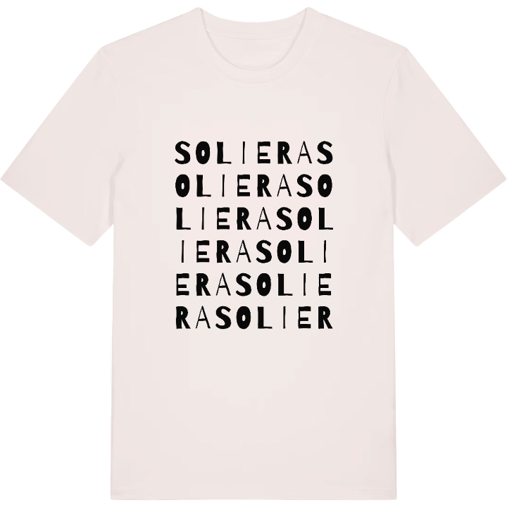 Soliera wordplay t-shirt – t-shirt from PinShirt