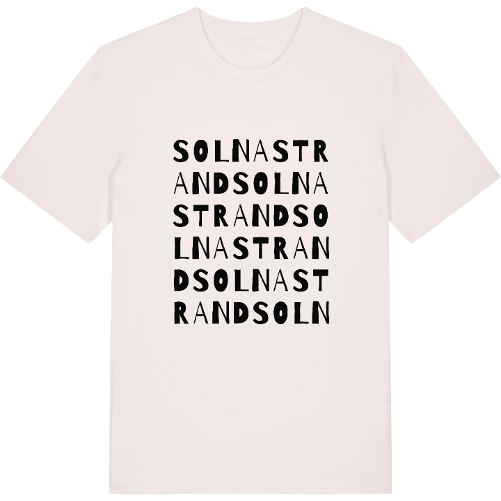 Solna strand wordplay t-shirt – t-shirt from PinShirt