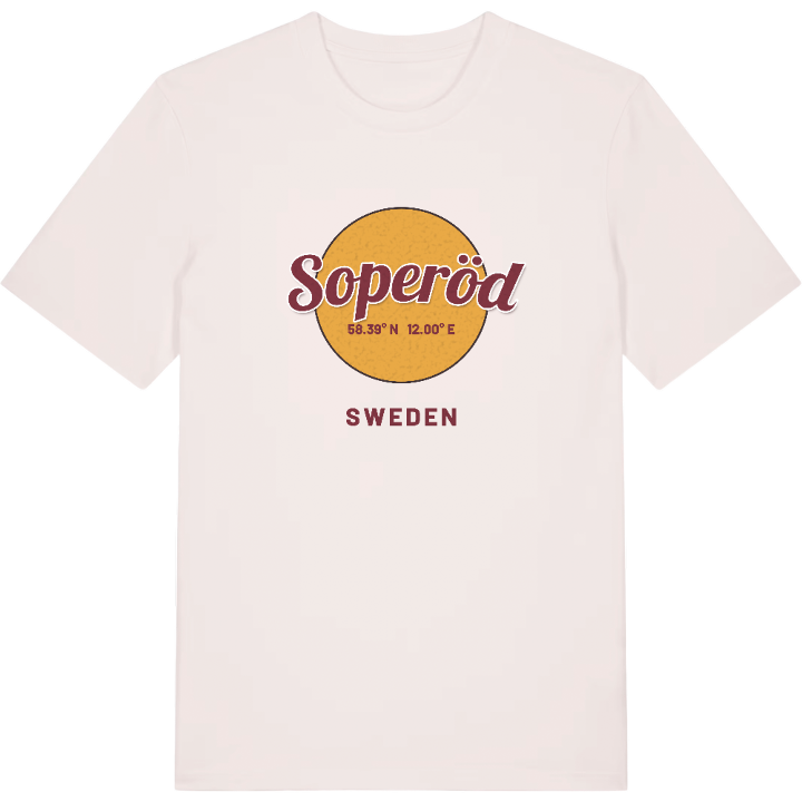 Soperöd circle t-shirt – t-shirt from PinShirt