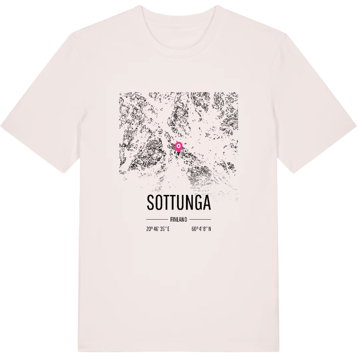 Sottunga map t-shirt – t-shirt from PinShirt