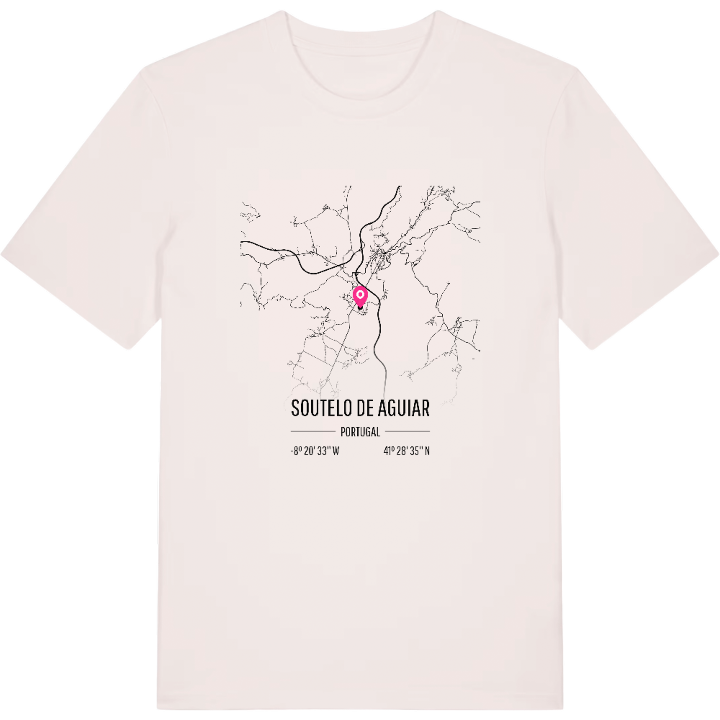 Soutelo de Aguiar map t-shirt – t-shirt from PinShirt