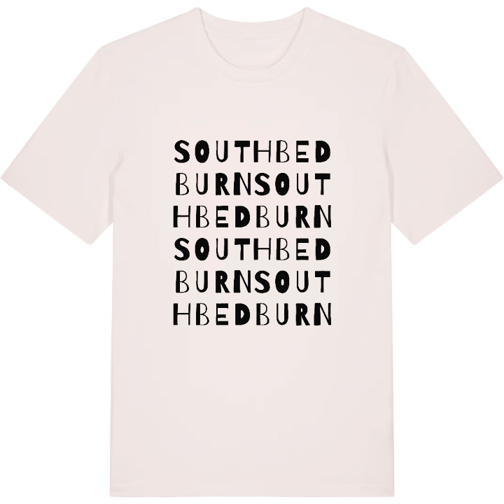 South Bedburn wordplay t-shirt – t-shirt from PinShirt