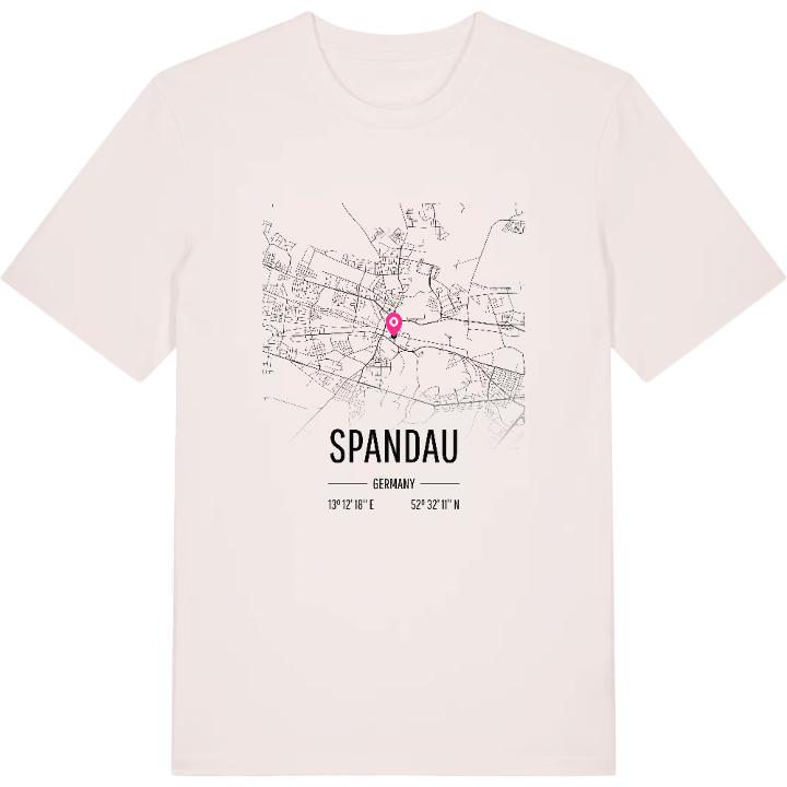 Spandau map t-shirt – t-shirt from PinShirt