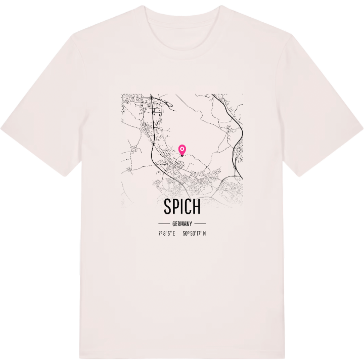 Spich map t-shirt – t-shirt from PinShirt