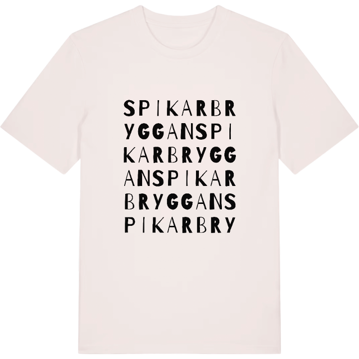 Spikarbryggan wordplay t-shirt – t-shirt from PinShirt