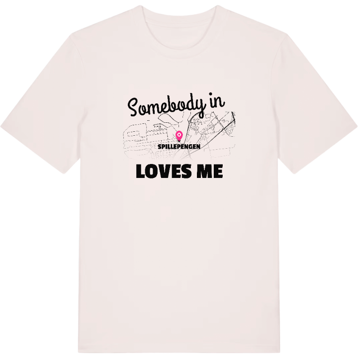 Someone in Spillepengen loves me t-shirt – t-shirt from PinShirt