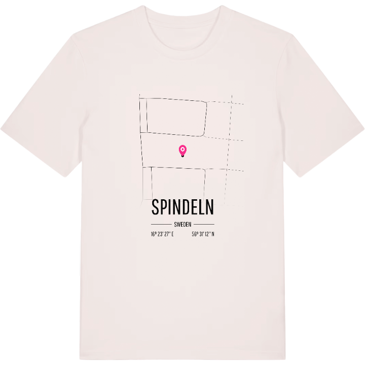 Spindeln map t-shirt – t-shirt from PinShirt