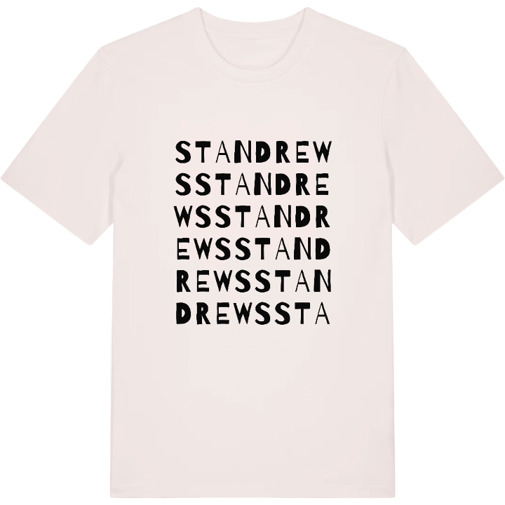 St Andrews wordplay t-shirt – t-shirt from PinShirt