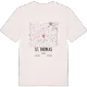 St. Thomas karta t-shirt
