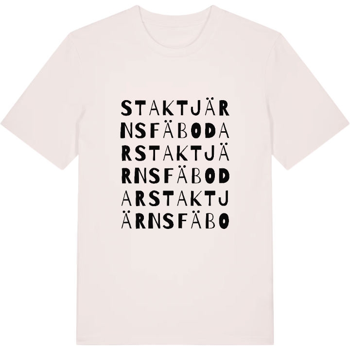 Staktjärns fäbodar wordplay t-shirt – t-shirt from PinShirt
