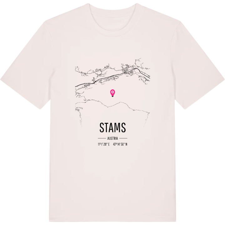 Stams map t-shirt – t-shirt from PinShirt