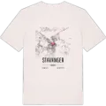Stavanger karta t-shirt