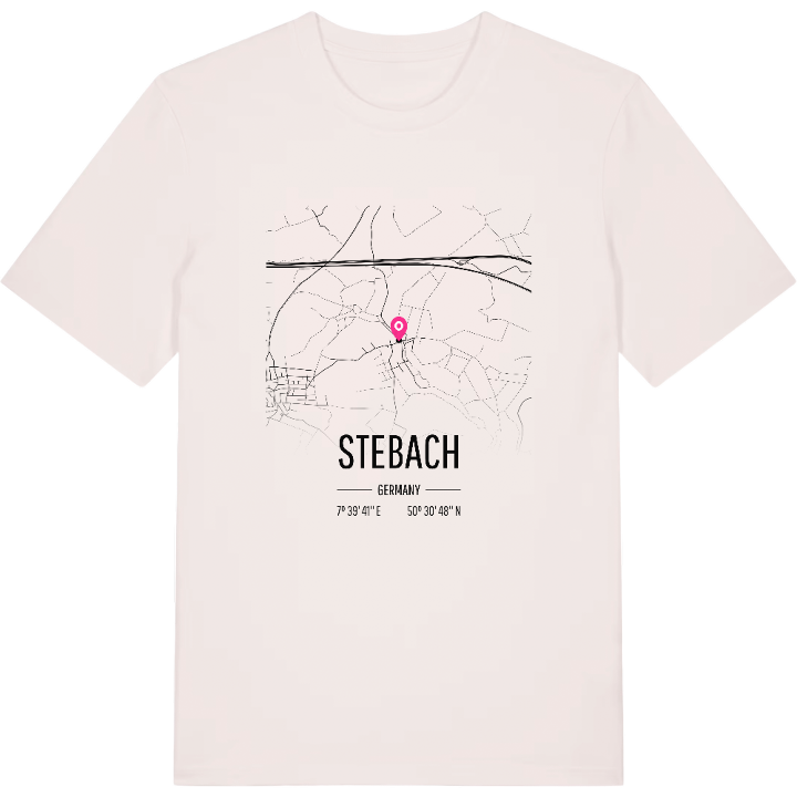 Stebach map t-shirt – t-shirt from PinShirt