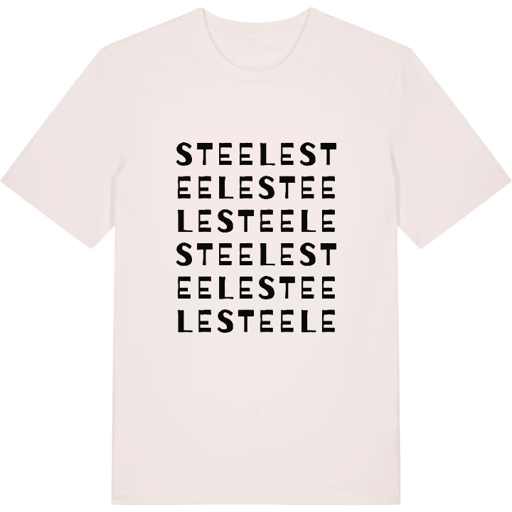 Steele wordplay t-shirt – t-shirt from PinShirt