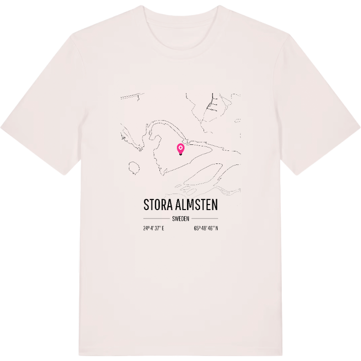 Stora Almsten map t-shirt – t-shirt from PinShirt