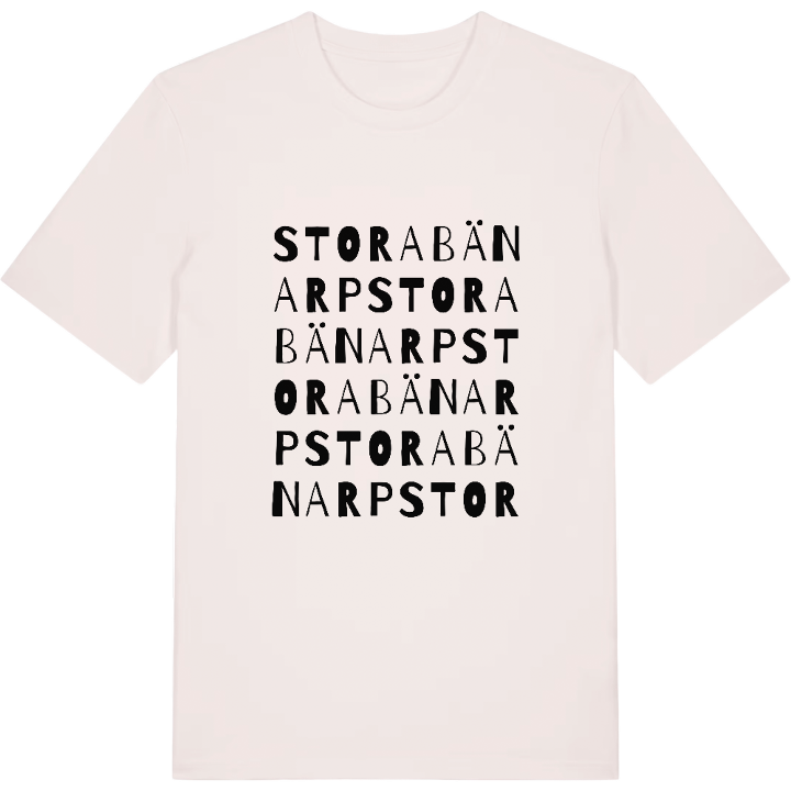 Stora Bänarp wordplay t-shirt – t-shirt from PinShirt