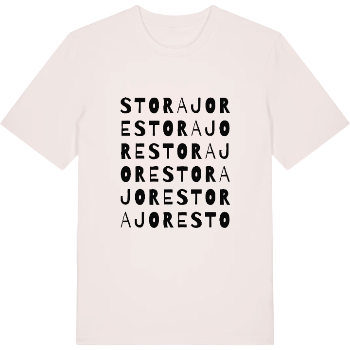 Stora Jore wordplay t-shirt – t-shirt from PinShirt