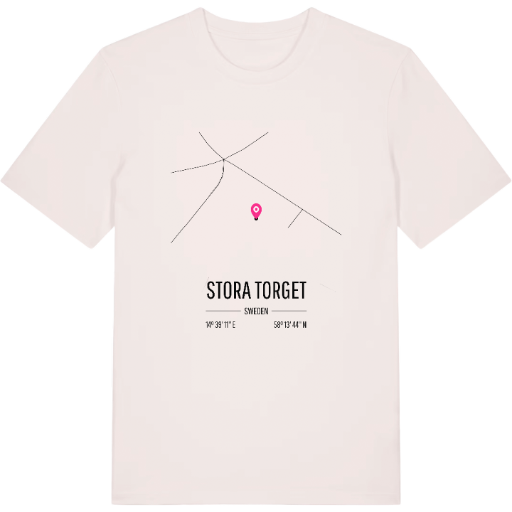Stora Torget map t-shirt – t-shirt from PinShirt