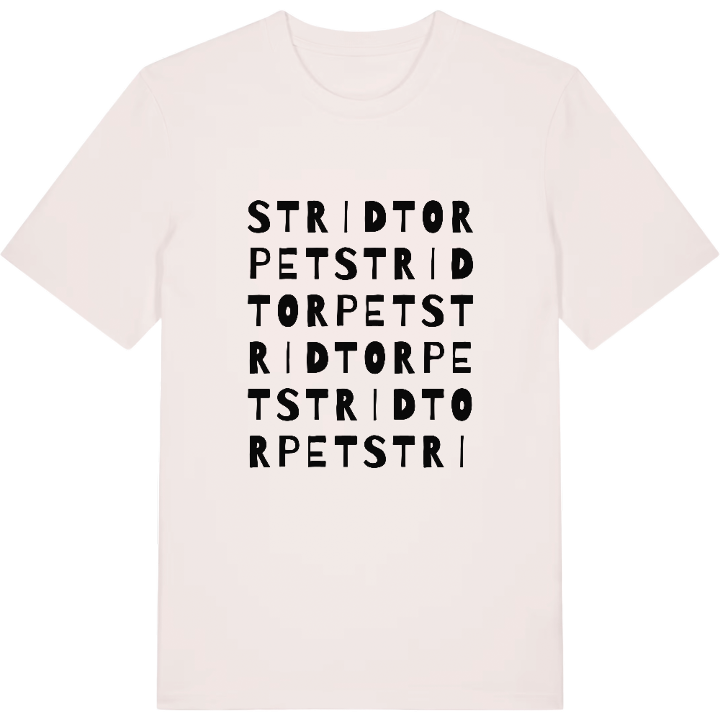 Stridtorpet wordplay t-shirt – t-shirt from PinShirt