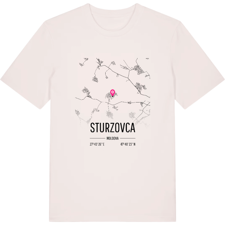 Sturzovca map t-shirt – t-shirt from PinShirt