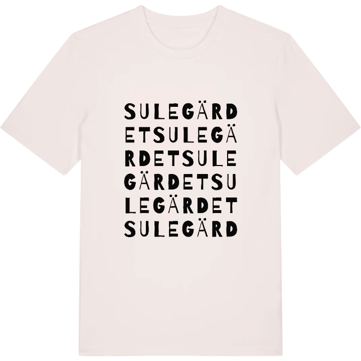 Sulegärdet wordplay t-shirt – t-shirt from PinShirt