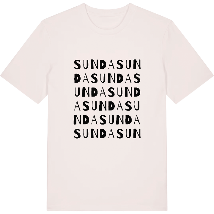 Sunda wordplay t-shirt – t-shirt from PinShirt