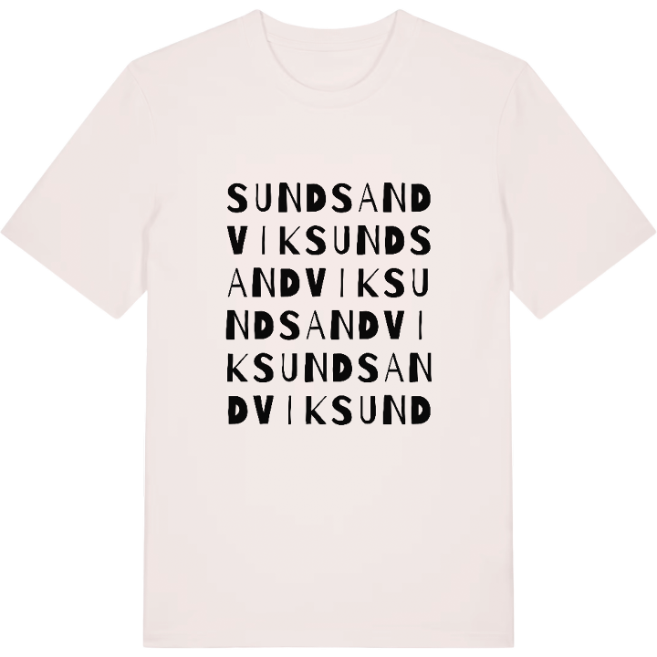 Sundsandvik wordplay t-shirt – t-shirt from PinShirt