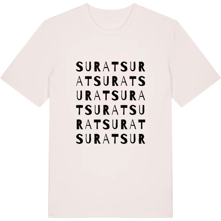 Surat wordplay t-shirt – t-shirt from PinShirt