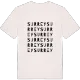 Surrey wordplay t-shirt