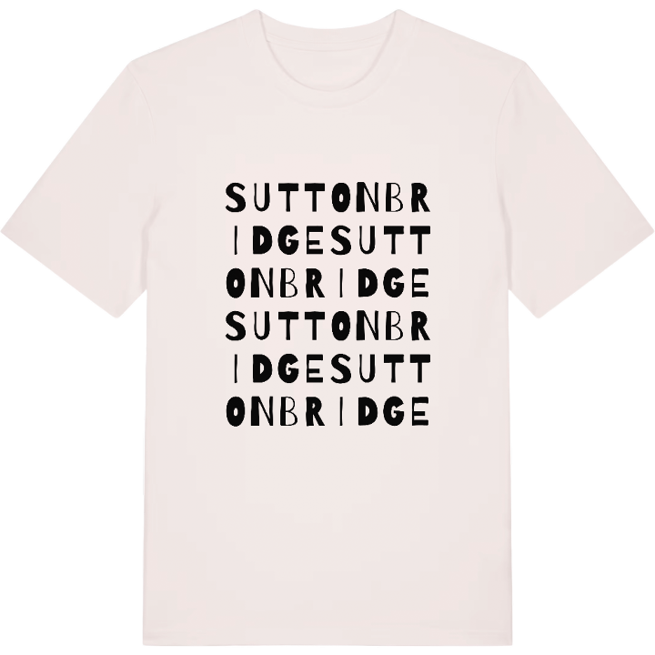 Sutton Bridge wordplay t-shirt – t-shirt from PinShirt