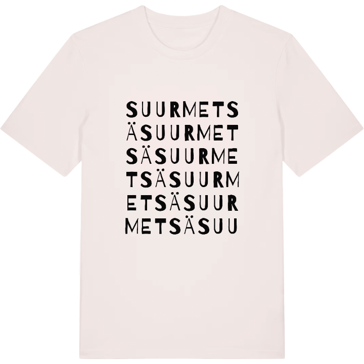 Suurmetsä wordplay t-shirt – t-shirt from PinShirt