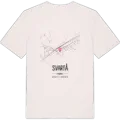 Svartå karta t-shirt