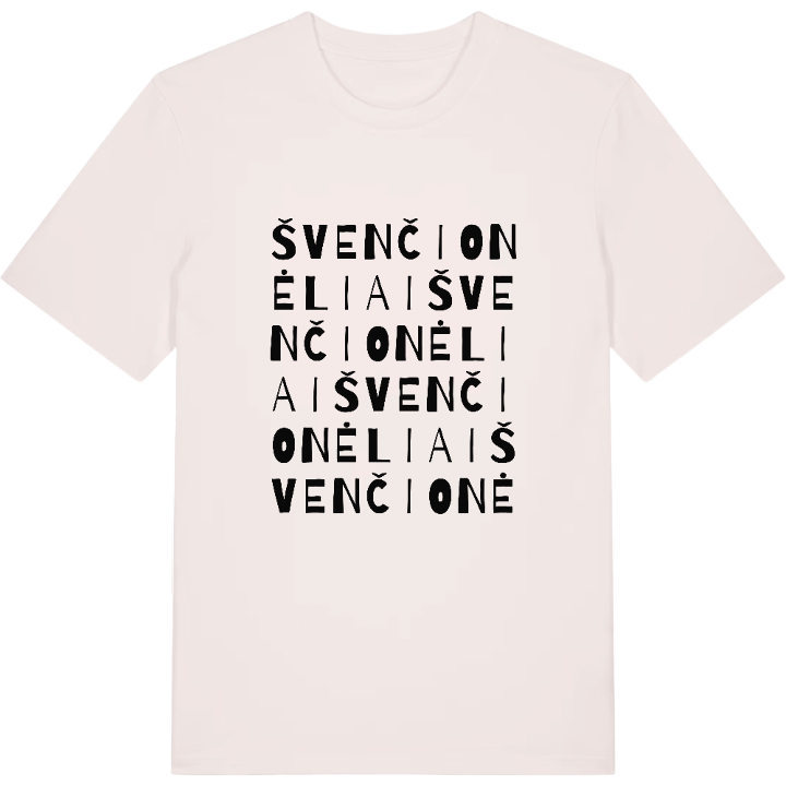 Švenčionėliai wordplay t-shirt – t-shirt from PinShirt